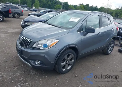 2013 Buick Encore Convenience from USA, damaged, VIN KL4CJFSB4DB168403